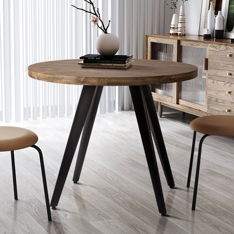 17 Stories Jakyren 31.5'' Wood Round Dining Table & Reviews | Wayfair